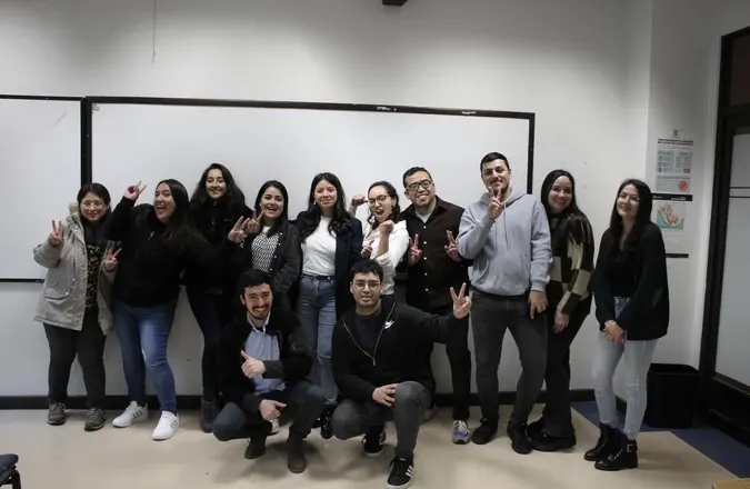 Grupo de alumnos de Otolearning al terminar un taller presencial